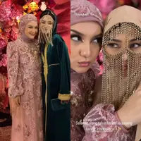 Penampilan Arabian Look Inara Rusli dan Dara Arafah di Ulang Tahun ke-28 Irish Bella. [Instagram]
