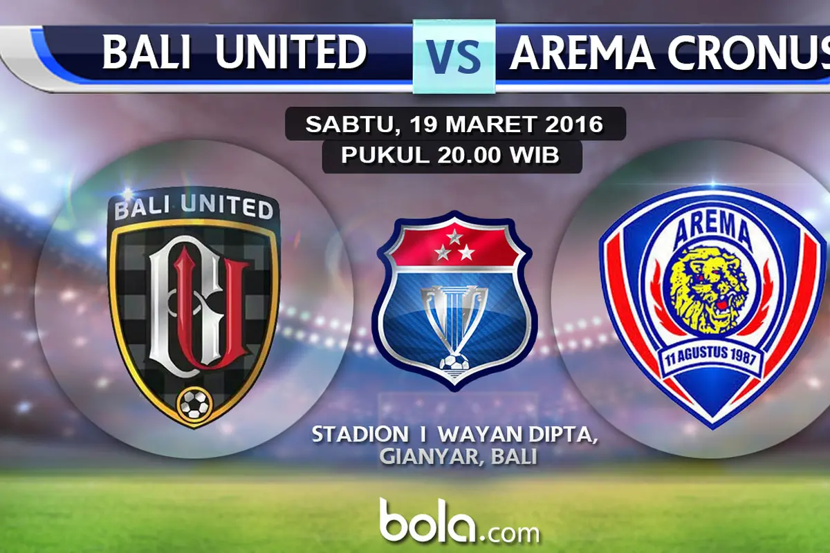 Bali United vs Arema Cronus (bola.com/Rudi Riana)