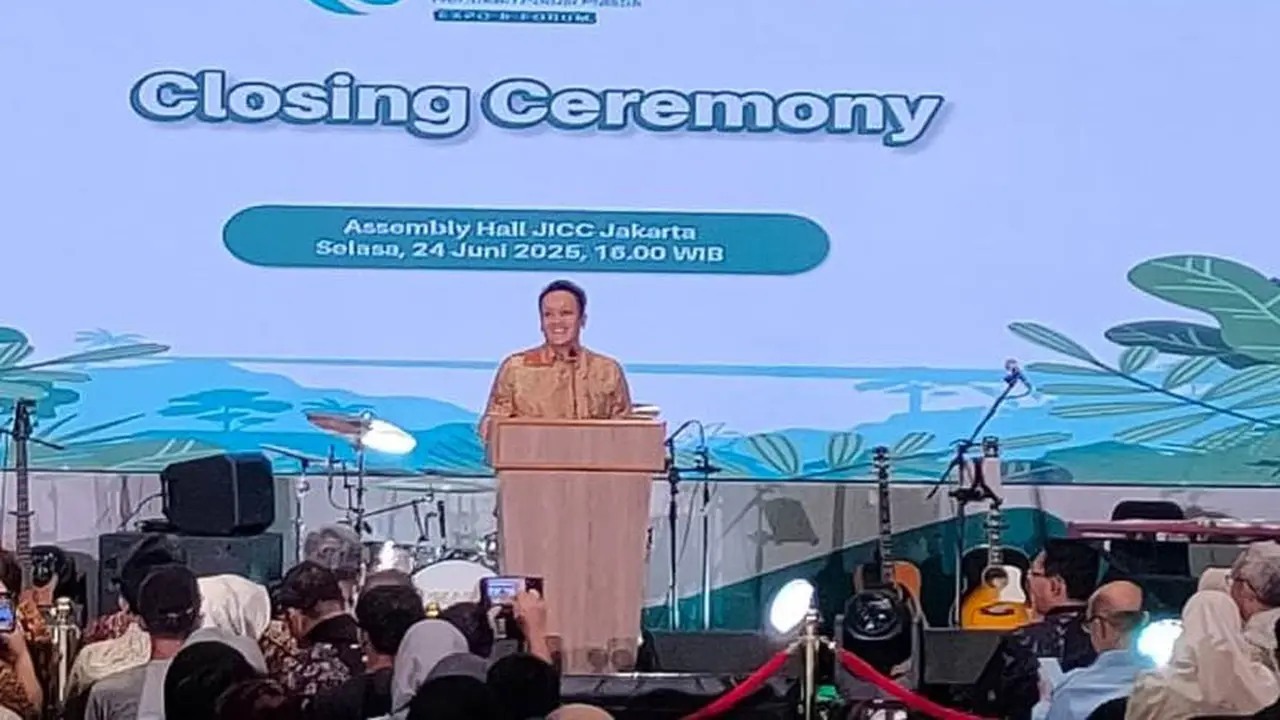 Wamen LH Diaz Hendropriyono di penutupan Expo dan Forum Hari Lingkungan Hidup (HLH) Sedunia 2025