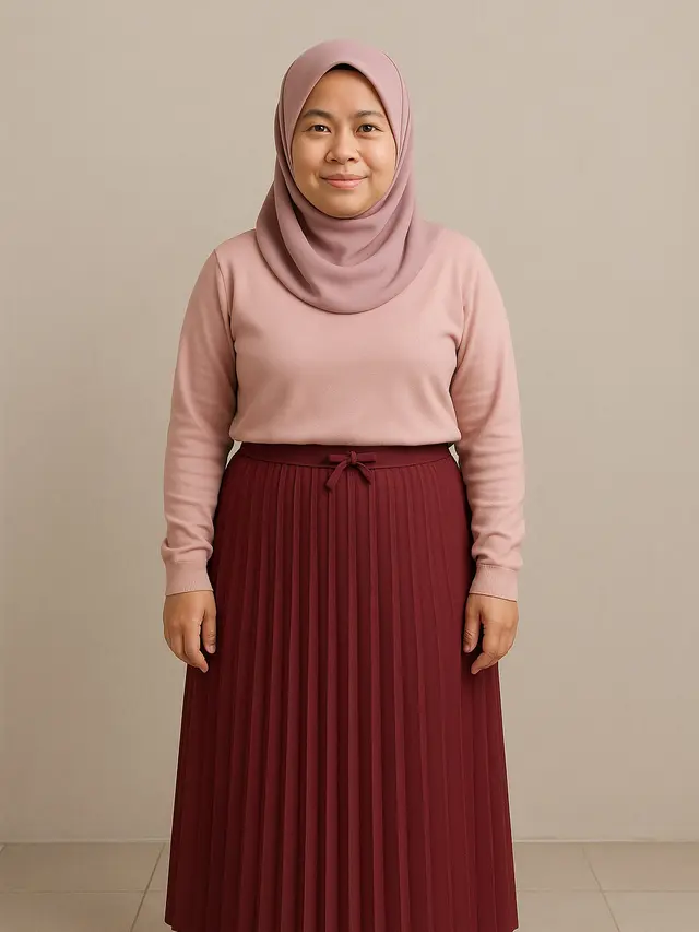 10 Tips Pilih Model Rok Plisket 2025 yang Cocok untuk Hijaber Pendek ...