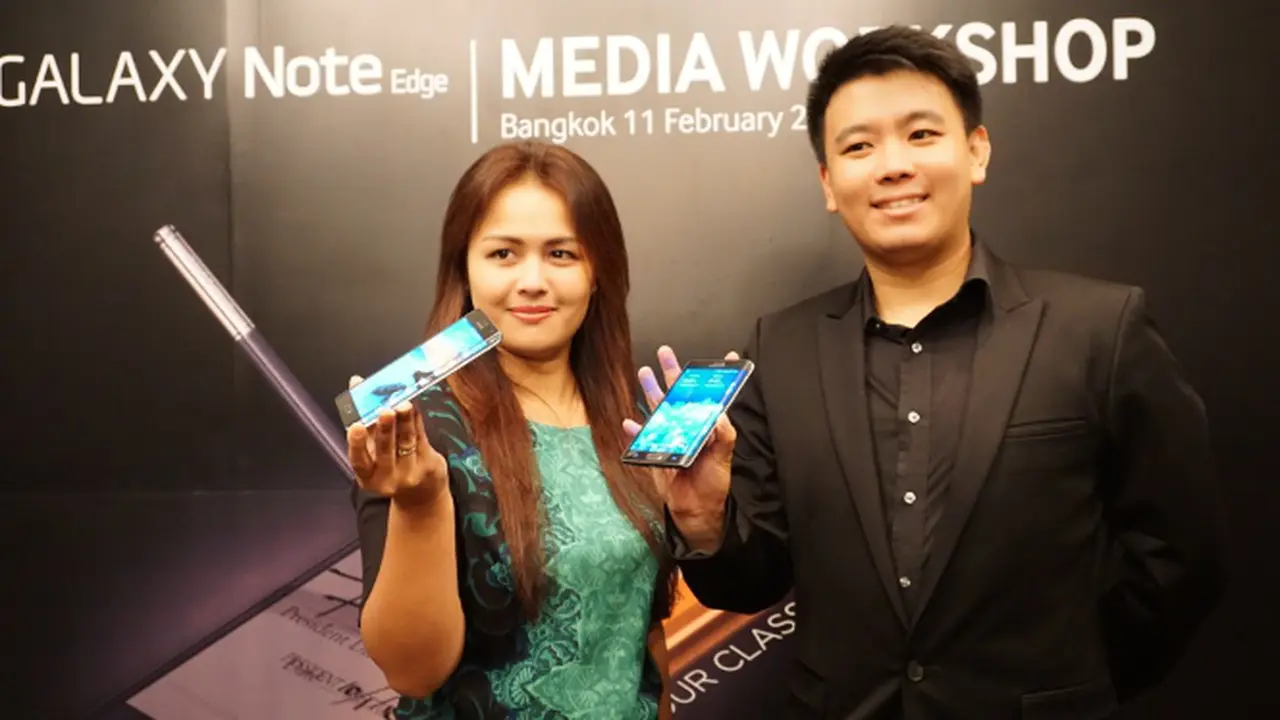 Maret, Samsung Galaxy Note Layar Lengkung Masuk Indonesia