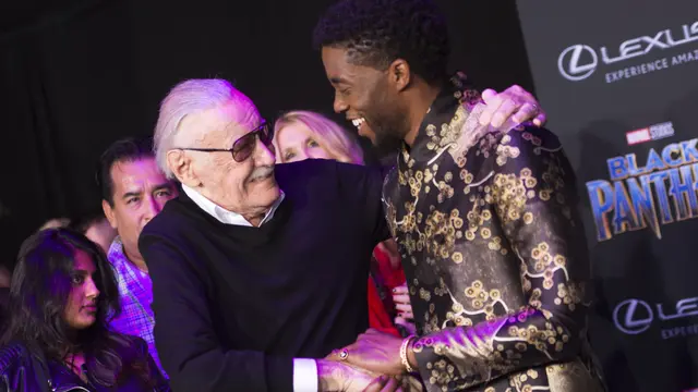 [Bintang] Stan Lee - Chadwick Boseman