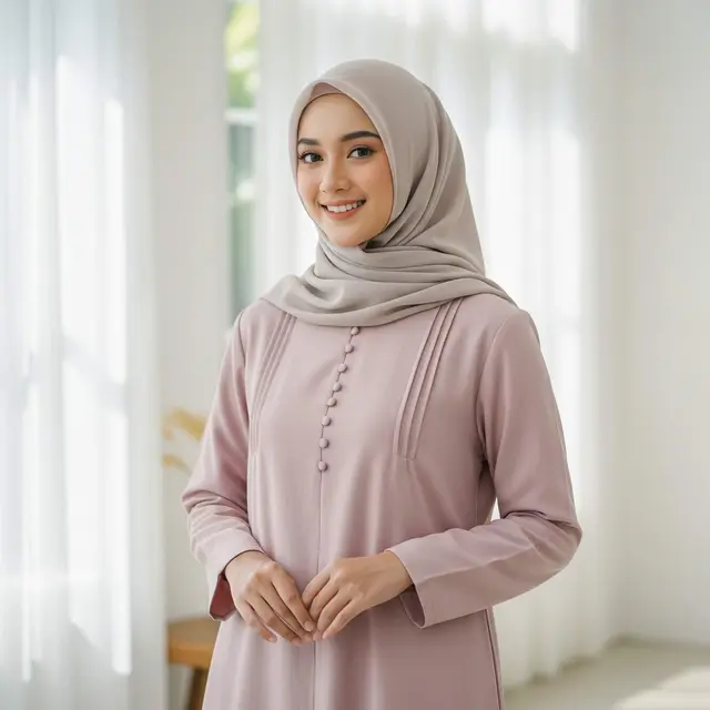 Model Gamis Sederhana Tapi Elegan Tren 2025