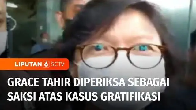 Putri kedua konglomerat Dato Sri Tahir, Grace Dewi Riady atau sering disebut Grace Tahir, Kamis sore selesai diperiksa KPK sebagai saksi dalam kasus dugaan gratifikasi yang menjerat mantan pejabat Ditjen Pajak Kementerian Keuangan Rafael Alun Trisamb...