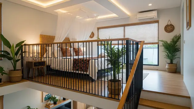 Balkon Dalam Ruangan Terintegrasi Kamar
