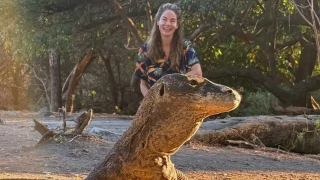 Penasaran dengan Komodo, Michelle Monaghan Rela Kembali Liburan ke Indonesia
