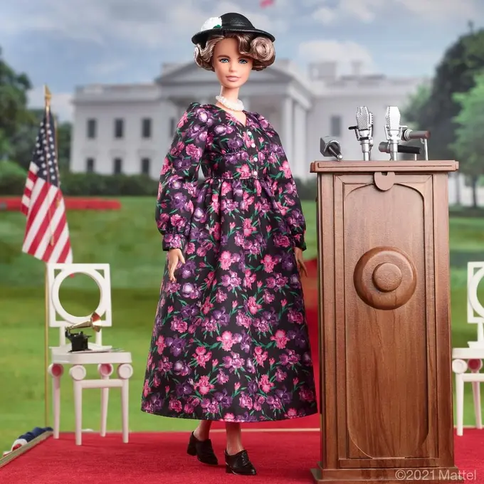 Barbie Eleanor Roosevelt Jadi Sosok Perempuan Inspiratif dari Mattel