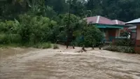 Pusdalops: Empat Kabupaten dan Kota di Sumut Dilanda Banjir Usai Hujan Intensitas Tinggi
