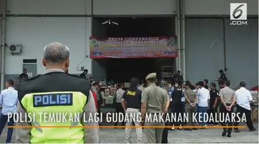 Polisi kembali menggerebek gudang makanan kedaluarsa di Jakarta