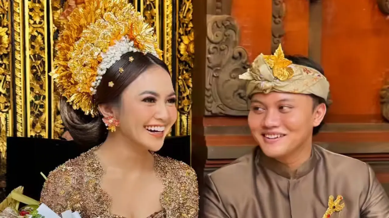 Rizky Febian Kenakan Beskap saat Prosesi Ngidih dan Mepampit Jelang Pernikahan Bersama Mahalini.