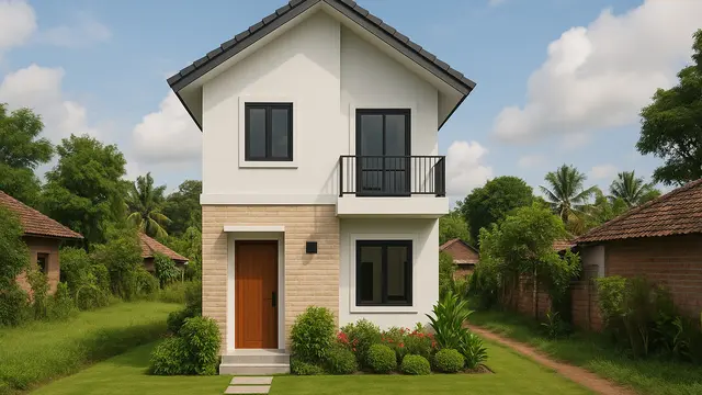 8 Model Rumah 6x9 di Kampung 2 Lantai yang Tampak Mewah Tapi Murah, Cocok untuk Keluarga Modern