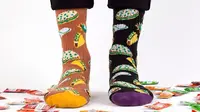 Restoran Taco Bell Jual Kaos Kaki Bermotif Makanan Enak