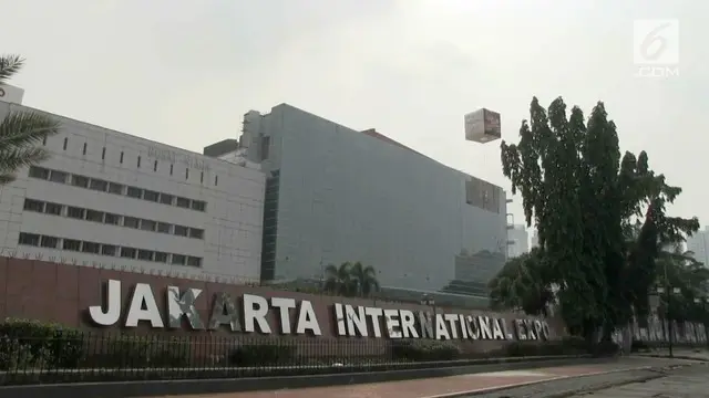 Polres Jakarta Pusat melakukan olah TKP kebakaran 2 gedung di kawasan PRJ Jakarta Pusat