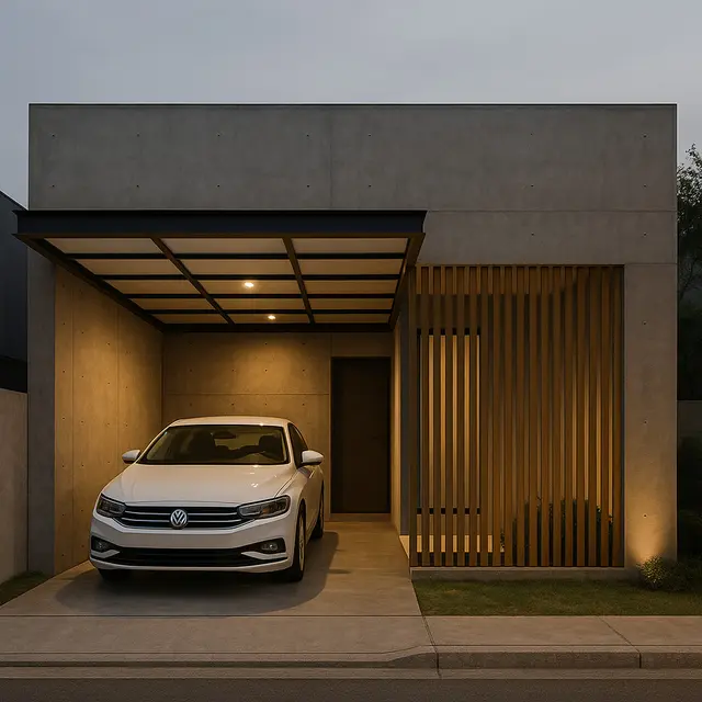 Model Rumah Sederhana 1 Lantai dengan Arsitektur Modern (Foto: ChatGPT)