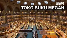 Begitu diubah menjadi toko buku, tempat ini dikunjungi satu juta orang tiap tahunnya.