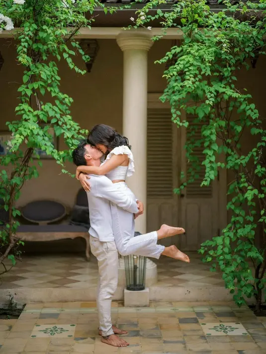 Jessica Iskandar Dilamar Vincent Verhaag (Instagram/inijedar)