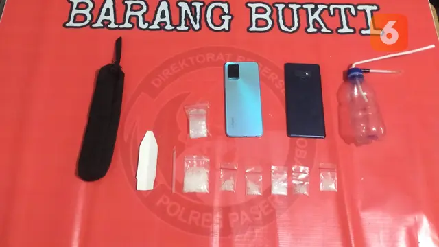 Barang Bukti Narkoba
