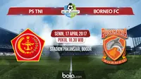 Pusamania Borneo FC Vs PS TNI (Bola.com/Adreanus Titus)