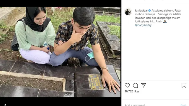Lutfi Agizal (Foto: Instagram/@lutfiagizal)