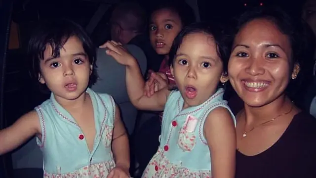 Potret masa kecil Laura Anna (Foto: Instagram/@edlnlaura)