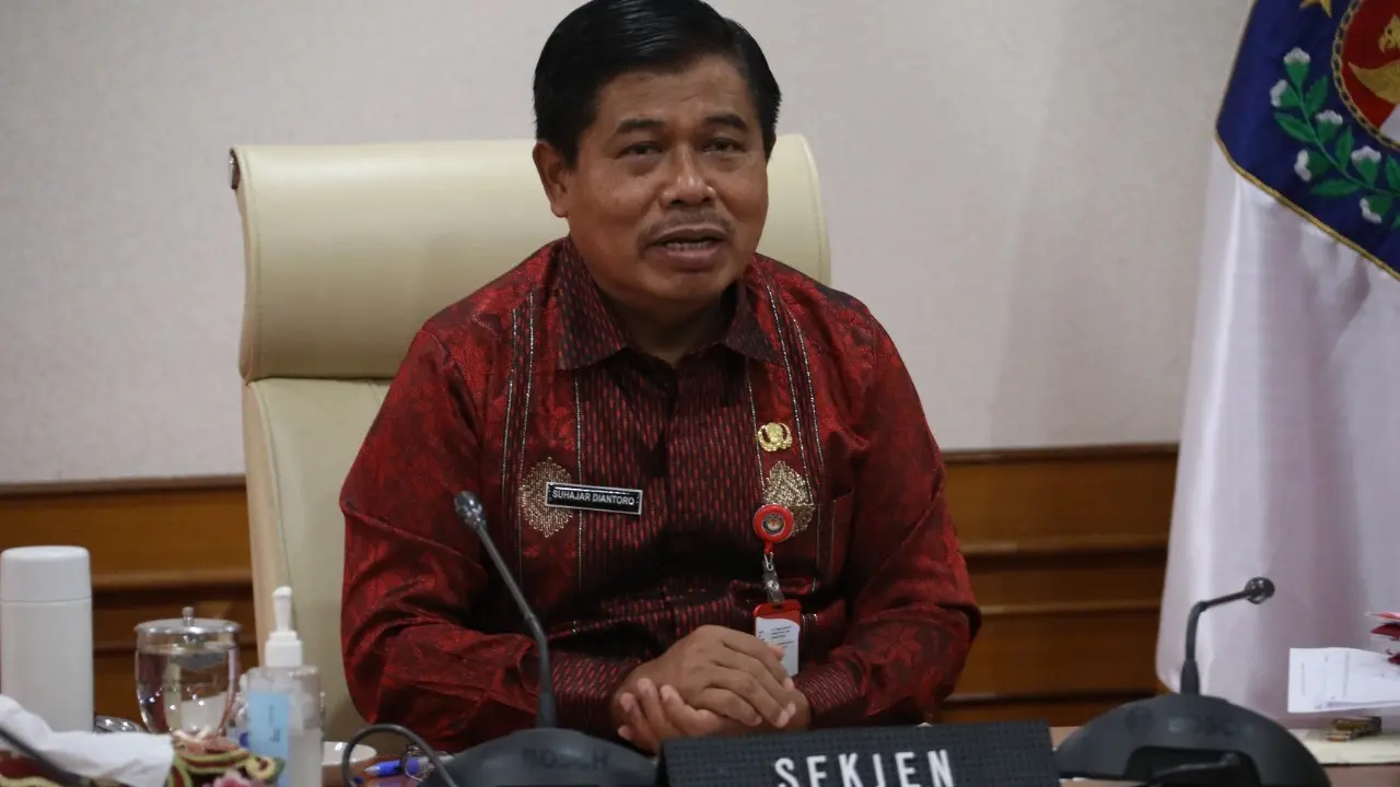 Sekretaris Jenderal (Sekjen) Kemendagri Suhajar Diantoro
