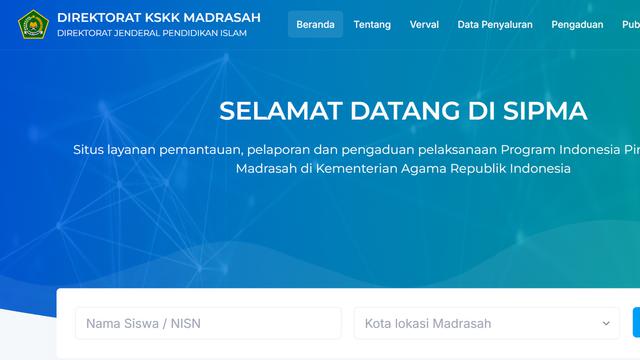 Cara Cek PIP Lewat HP (pipmadrasah.kemenag.go.id)