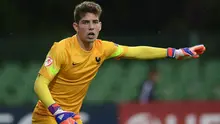 Luca Zidane, putra legenda Prancis, Zinedine Zidane, saat membela tim nasional Prancis U-18. (Guardian),