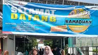 Puluhan lansia mengikuti Bazar Ramadhan di Desa Tanjungsari, Ngesrep, Ngemplak, Boyolali. (siti Fatonah)