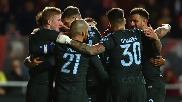 Manchester City Singkirkan Bristol City