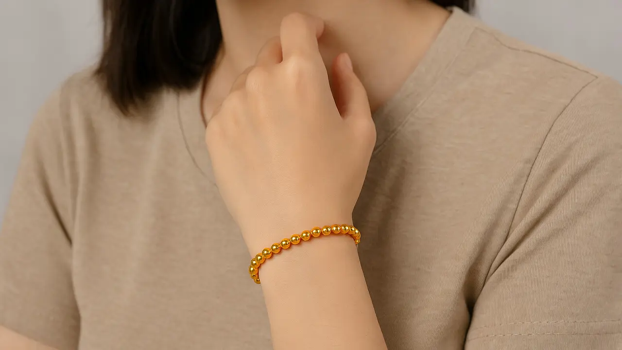 8 Model Gelang Emas 24 Karat 5 Gram yang Cocok untuk Gaya Sehari-hari, Praktis Tapi Elegan
