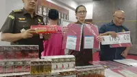 1,1 Juta Batang Lebih Rokok Ilegal Disita di Garut, Kerugian Cukai Nyaris Rp1 Miliar