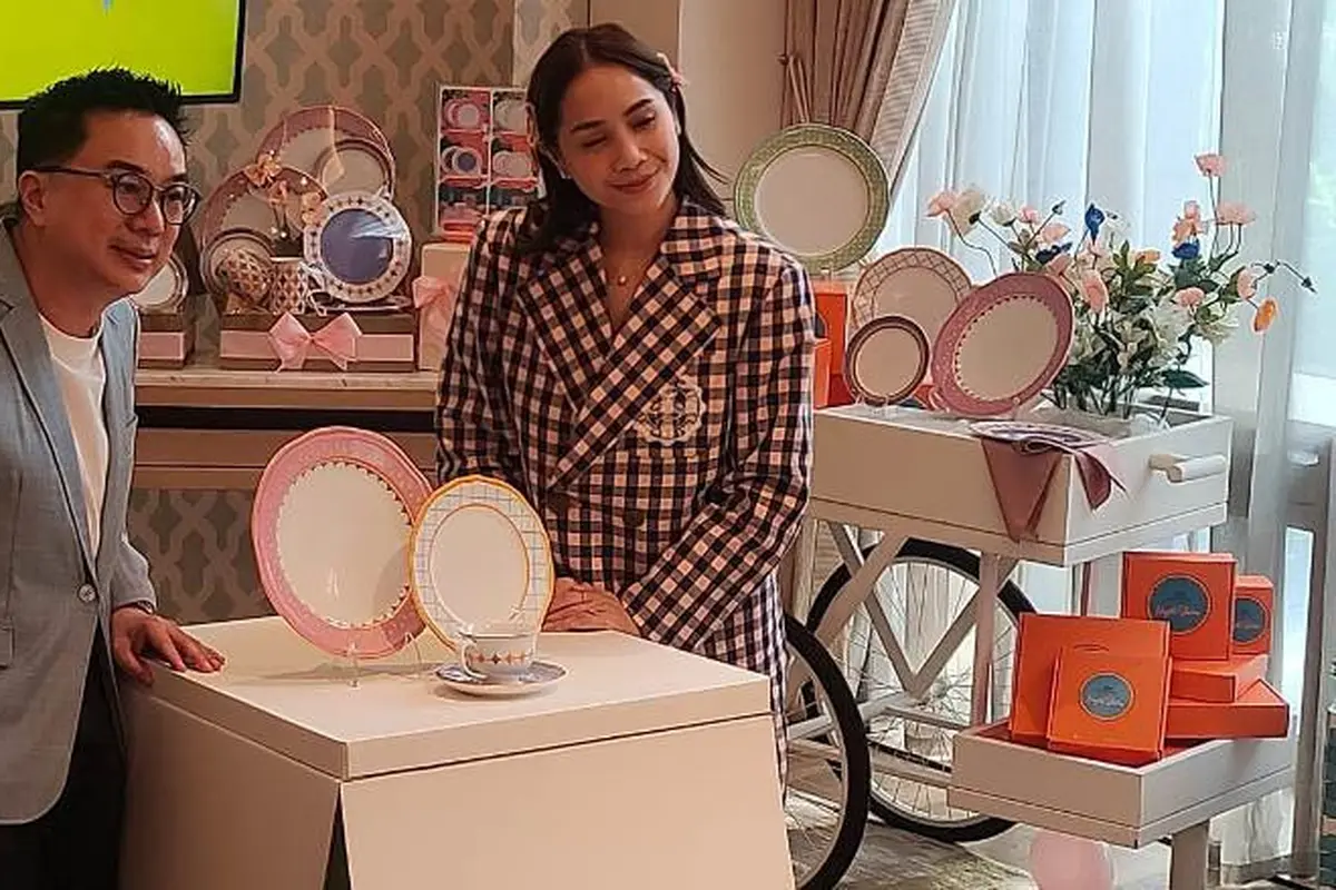Nagita Slavina Suka Koleksi Peralatan Makan Beraneka Warna: Kebanyakan Buat Dipajang Bukan Dipakai