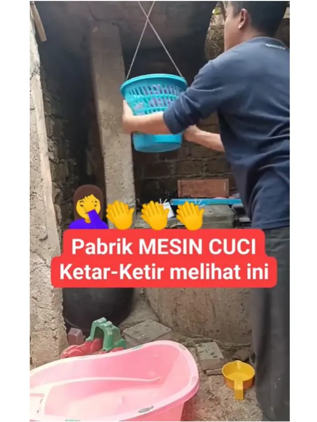 Pria Ini Bagikan Lifehack Low Budget Keringkan Pakaian Tanpa Mesin Cuci, Kreatif