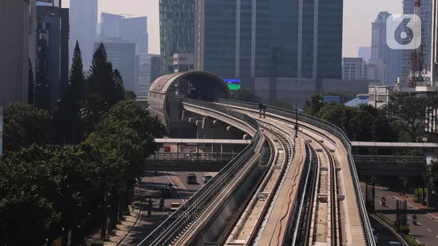 Target Operasi LRT Jabodebek Dikebut di Tengah Pandemi