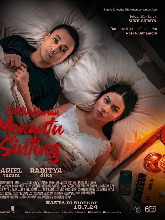 Raditya Dika dan Ariel Tatum