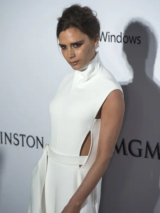 Victoria Beckham secara terang-terangan mempertahankan pernikahannya dengan suami tercinta dalam sebuah wawancara dengan Grazia. (Bintang/EPA)