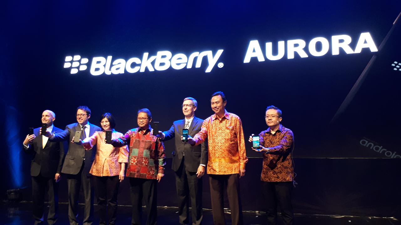 Peluncuran BlackBerry Aurora