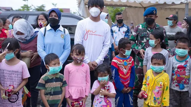 6 Momen Rian d'Masiv Bantu Korban Banjir di Kalimantan Selatan, Tuai Pujian