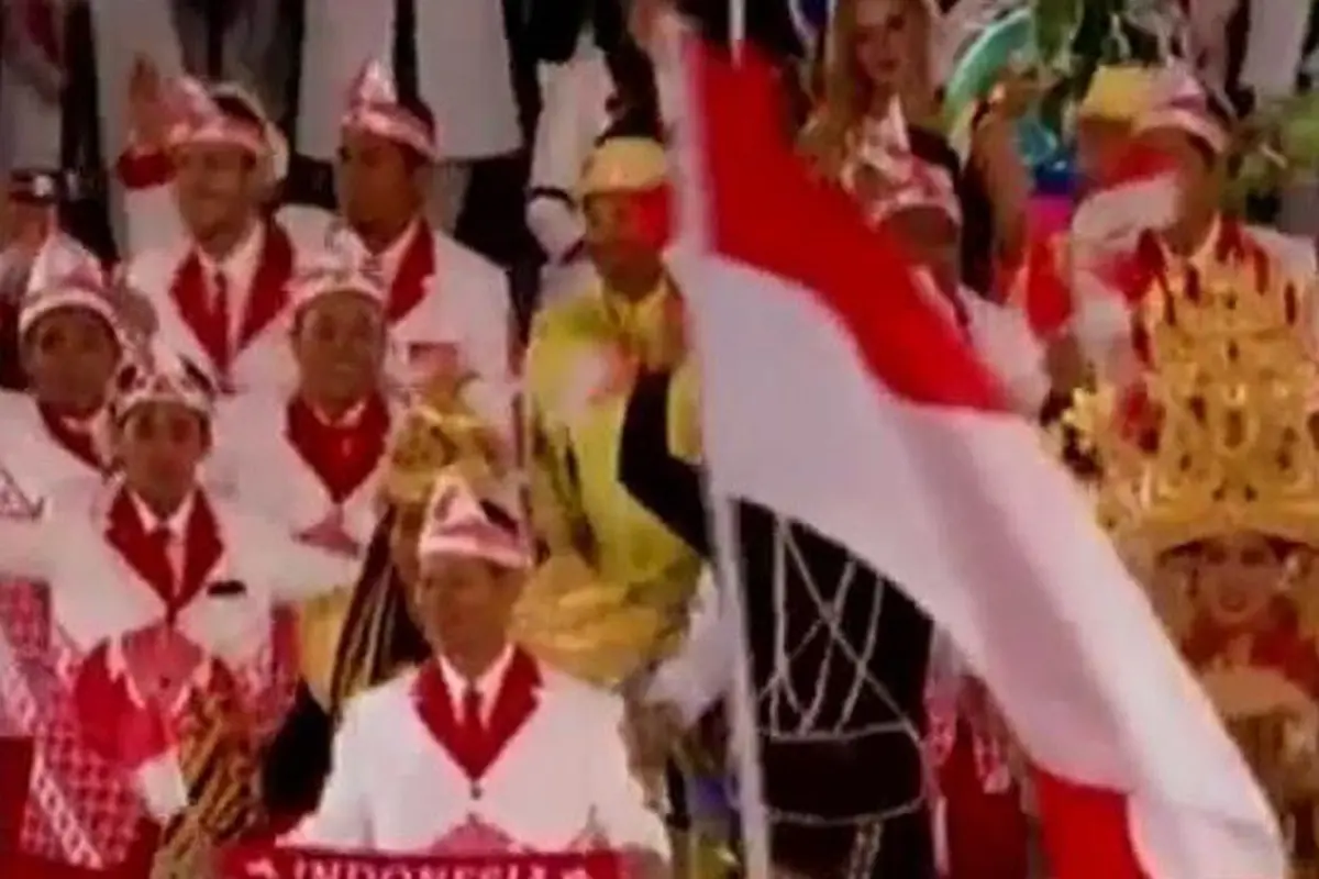 Busana Atlet Indonesia