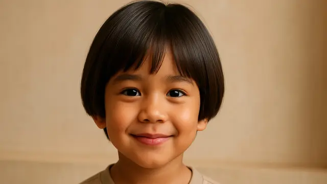 Model Rambut Poni Anak Laki-Laki ala Korea