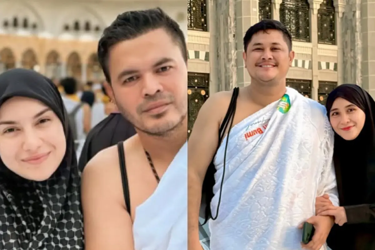 Irish Bella dan Ryana Dea saat Melaksanakan Haji 2025