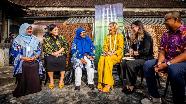 Ratu Belanda sekaligus Penasihat Khusus Sekretaris Jenderal PBB untuk Kesehatan Finansial (UNSGSA), Máxima Zorreguieta