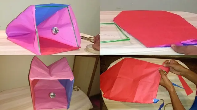 Memasangkan lampion dengan pembakar