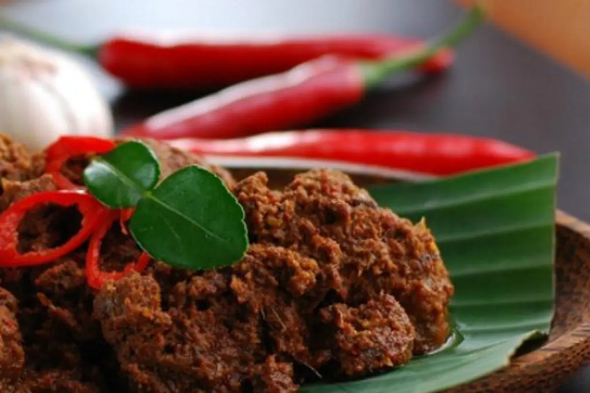 Ilustrasi rendang.