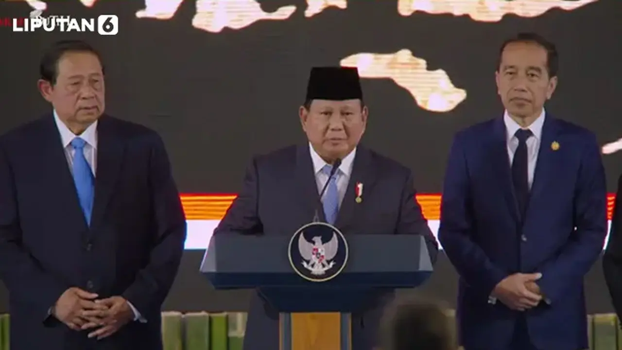 Banner Infografis Presiden Prabowo Luncurkan Danantara.