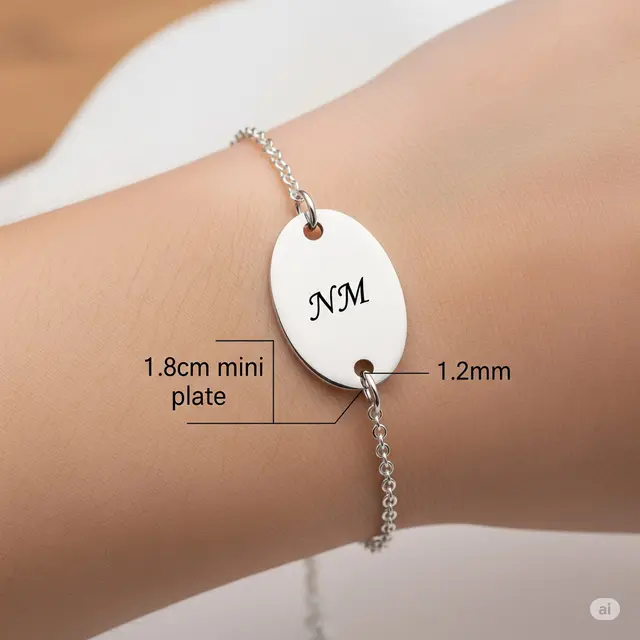 Model Gelang Oval Kecil. Foto: Gemini