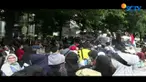 Dalam aksi ini, para pengunjuk rasa mempertanyakan laporan akhir hasil pemeriksaan (LAHP) penataan PKL di Jatibaru yang dibuat pihak Ombudsman.