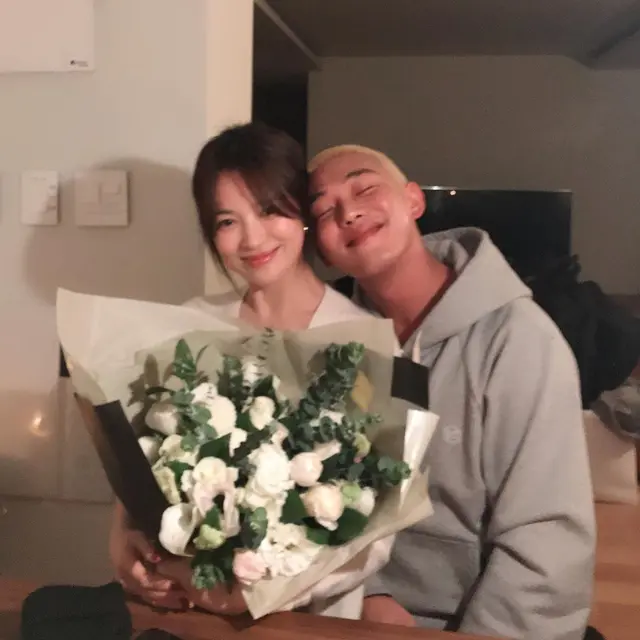 Song Hye Kyo dan Yoo Ah In (Instagram/ hongsick)