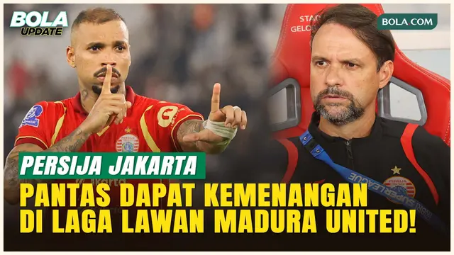 Komentar Mauricio Souza dan Thales Lira usai Persija Jakarta Taklukkan Madura United di Kandang