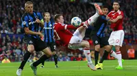 MU Vs Club Brugge ( Reuters / Jason Cairnduff)